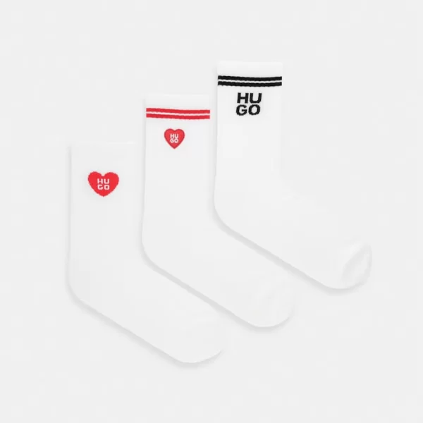 HUGO Κάλτσες HUGO 3P QS LOVE YOU CC W 3-pack