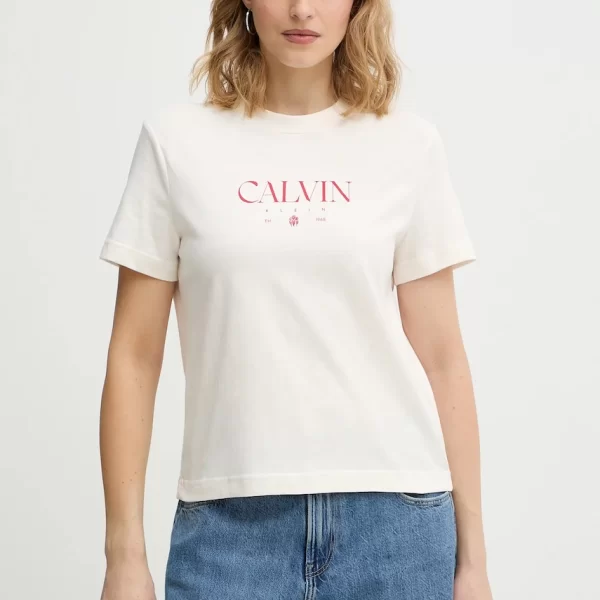 Βαμβακερό μπλουζάκι Calvin Klein Jeans