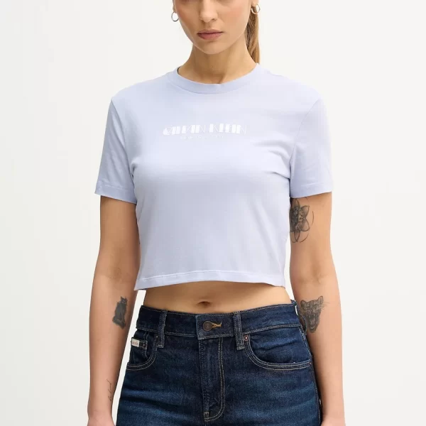 Calvin Klein Jeans Βαμβακερό μπλουζάκι Calvin Klein Jeans