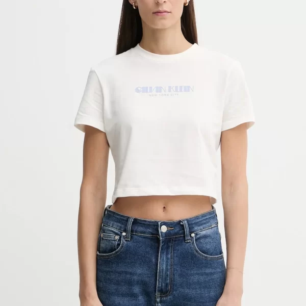 Βαμβακερό μπλουζάκι Calvin Klein Jeans