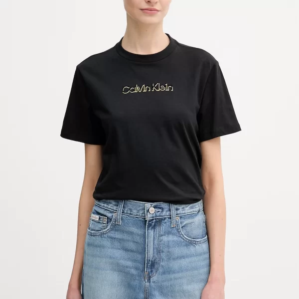 Βαμβακερό μπλουζάκι Calvin Klein Jeans