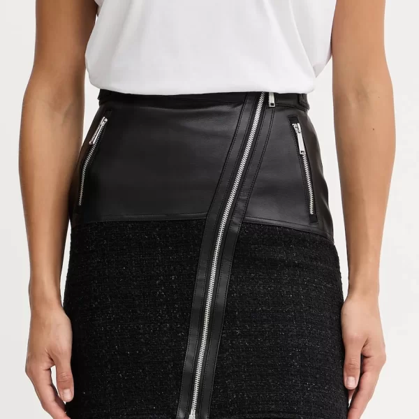 Φούστα από μείγμα μαλλιού Karl Lagerfeld