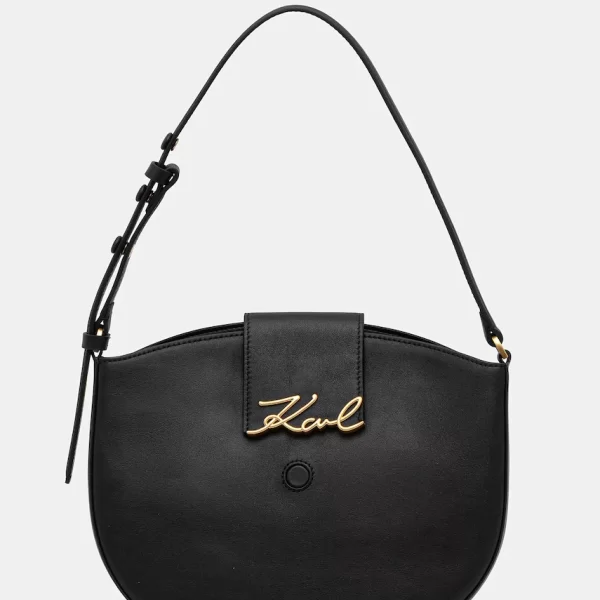 Karl Lagerfeld Δερμάτινη τσάντα Karl Lagerfeld K/SIGNATURE
