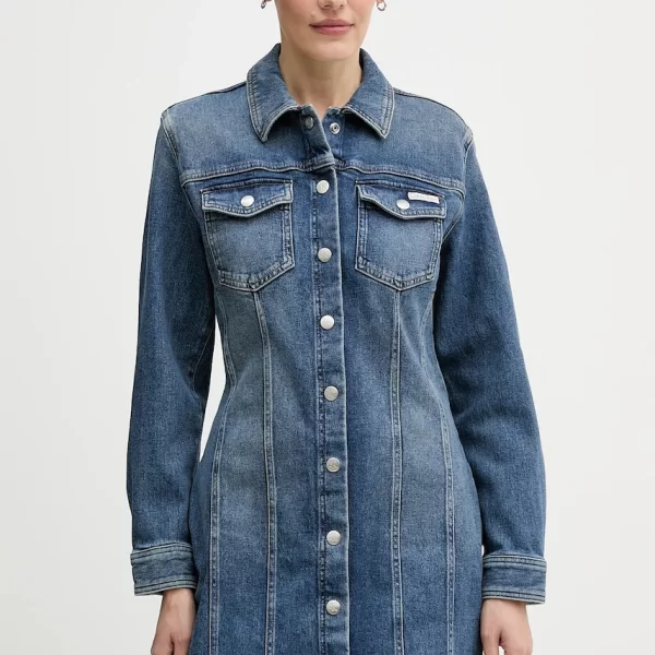 Φόρεμα τζιν Calvin Klein Jeans