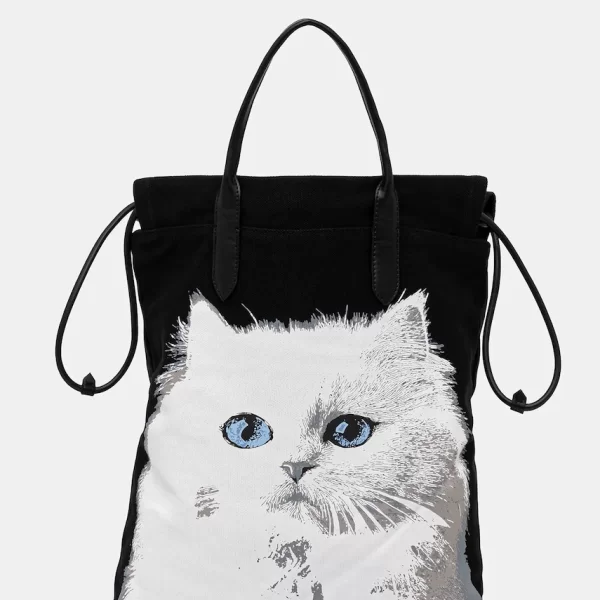 Karl Lagerfeld Βαμβακερή τσάντα Karl Lagerfeld IKON