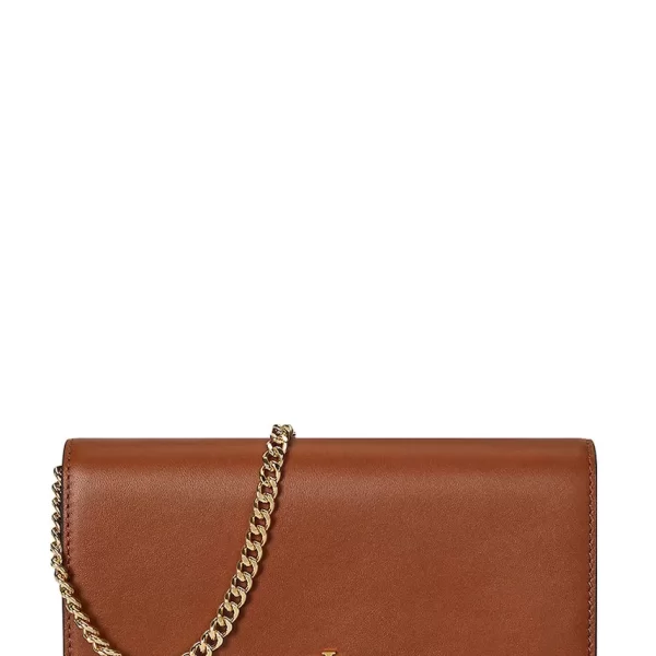 Δερμάτινη τσάντα Lauren Ralph Lauren