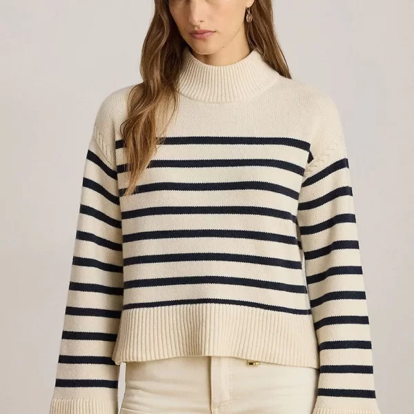 Πουλόβερ με προσθήκη μαλλιού Lauren Ralph Lauren