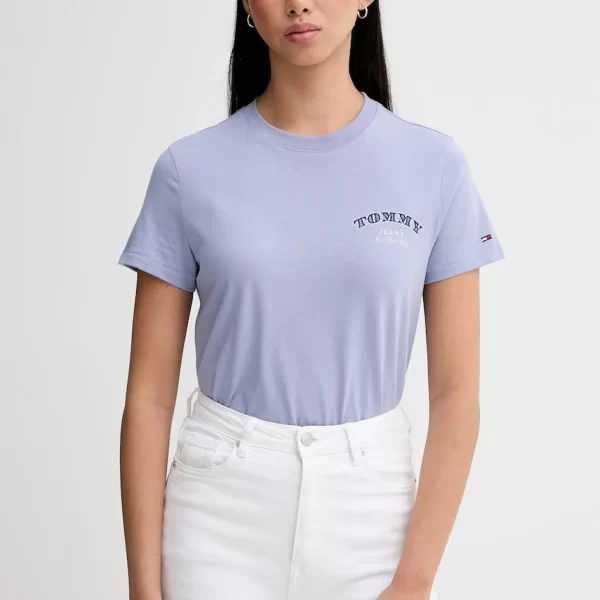 Βαμβακερό μπλουζάκι Tommy Jeans