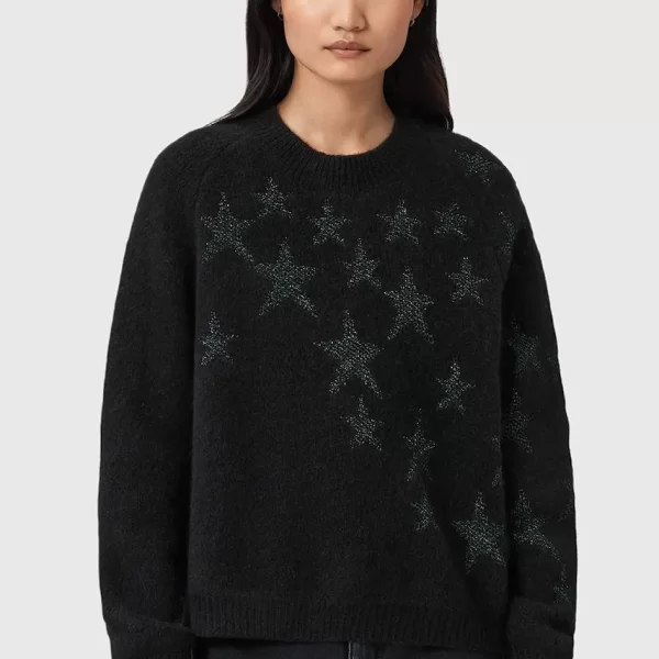 Πουλόβερ με προσθήκη μαλλιού AllSaints