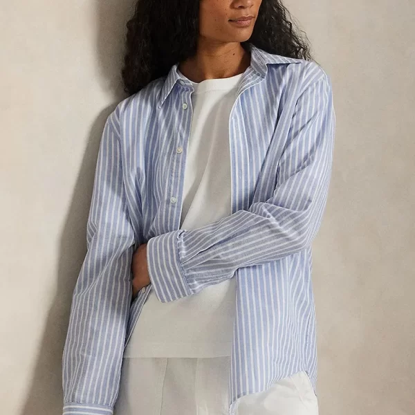 Πουκάμισο με προσθήκη λινού Polo Ralph Lauren