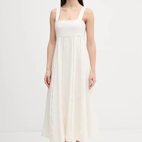 Φόρεμα από λινό Dkny