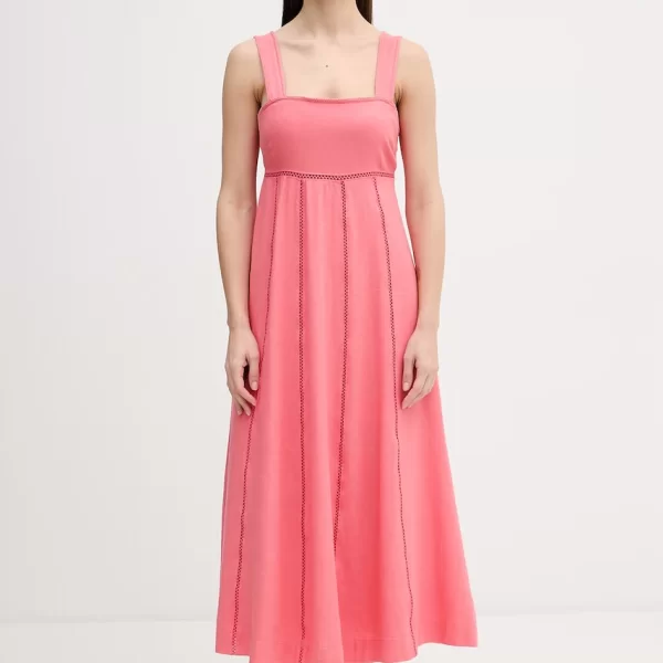 Φόρεμα από λινό Dkny