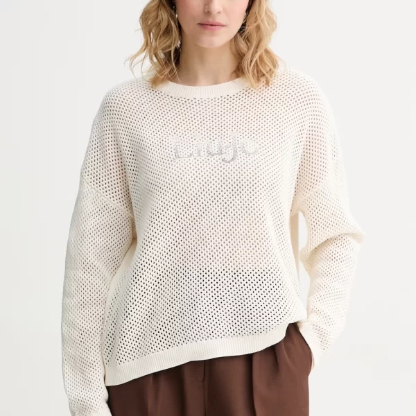 Liu Jo πουλόβερ γυναικείο βαμβακερό