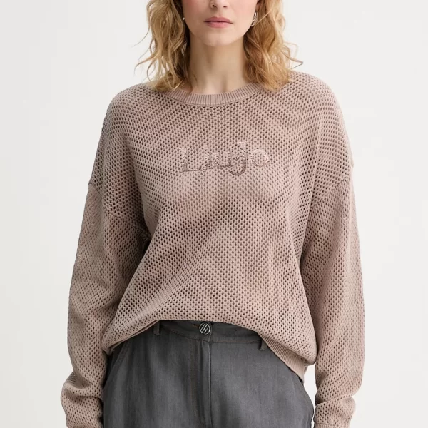 Liu Jo πουλόβερ γυναικείο βαμβακερό