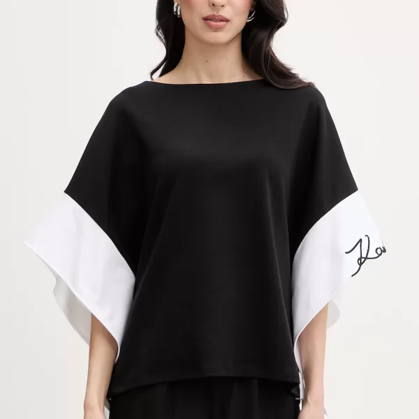 Karl Lagerfeld t-shirt γυναικείο βαμβακερό