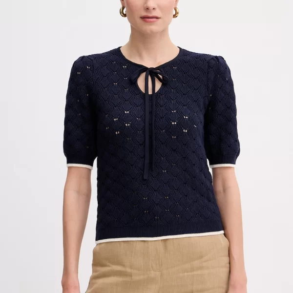 Twinset πουλόβερ γυναικείο βαμβακερό