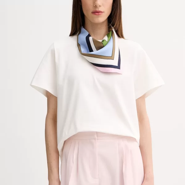 Marella t-shirt γυναικείο βαμβακερό με ελαστάν Emme by Marella