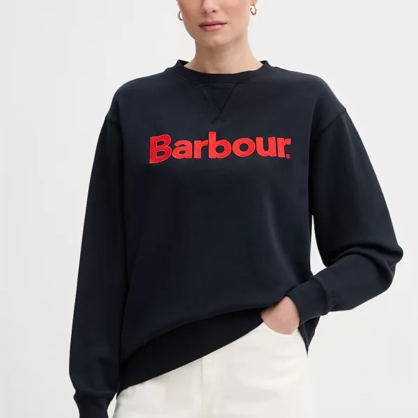 Barbour μπλούζα Γυναικεία βαμβακερή Hartland