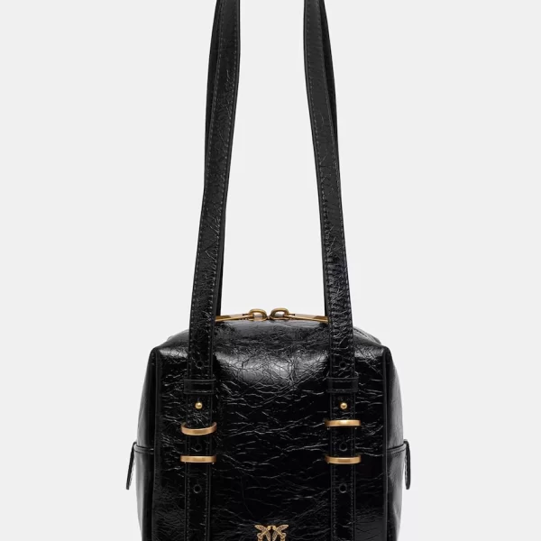 Pinko Μικρή τσάντα γυναικεία δερμάτινη