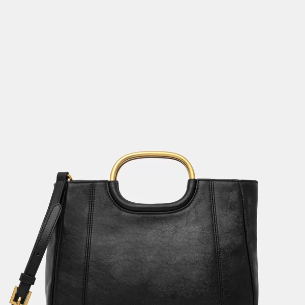 Twinset tote γυναικεία δερμάτινη