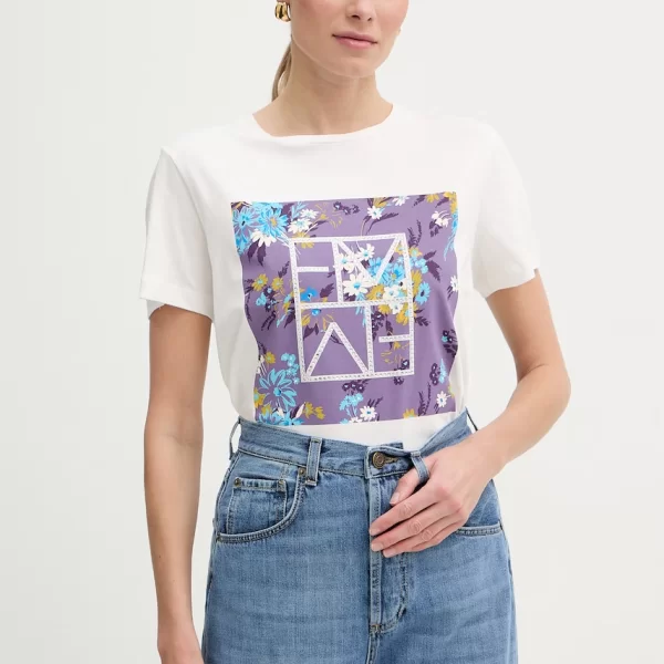 Marella T-shirt γυναικείο βαμβακερό Emme by Marella