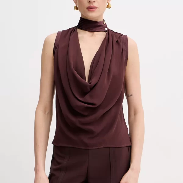 Elisabetta Franchi Μπλούζα γυναικεία με βισκόζη