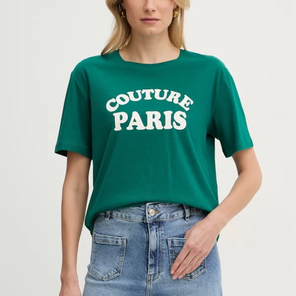 Morgan t-shirt Γυναικείο βαμβακερό