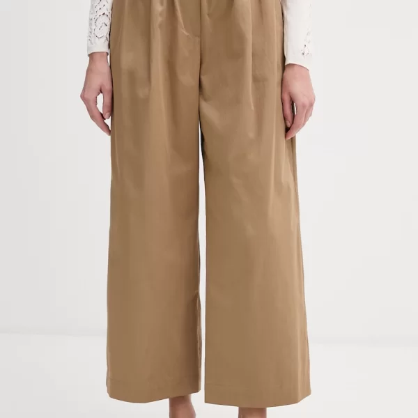 Weekend Max Mara Παντελόνι γυναικείο βαμβακερό GOLFO