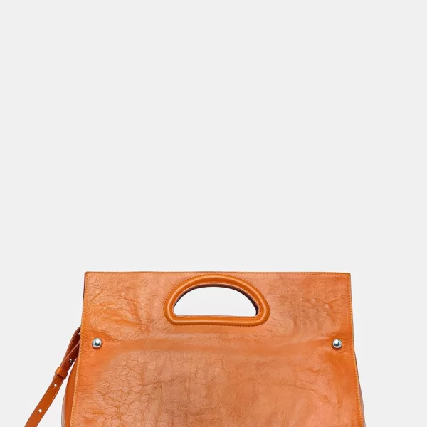 MAX&Co. Max&Co. χιαστί γυναικεία δερμάτινη MCABIGBOOKBAG