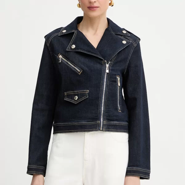 MORGAN Morgan δερμάτινο γυναικείο ντένιμ