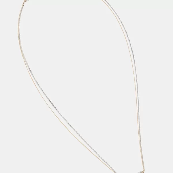 AllSaints κολιέ γυναικείο μεταλλικό