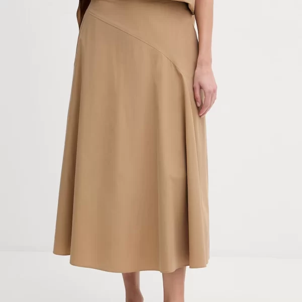 Weekend Max Mara φούστα βαμβακερή ZATTERA