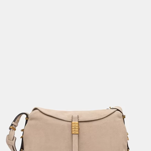 Pinko μικρή τσάντα Γυναικεία δέρμα σουέτ Horizontal