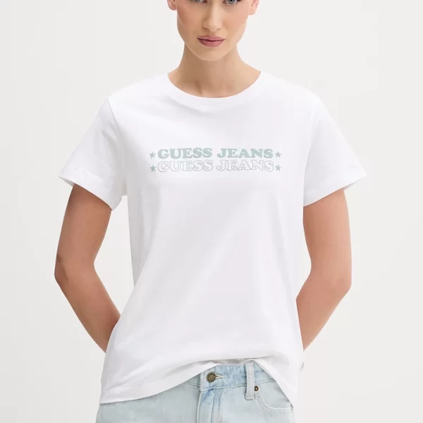 Guess Jeans t-shirt γυναικείο βαμβακερό