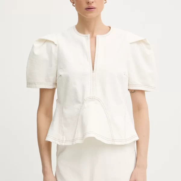 MUNTHE Μπλούζα Γυναικεία βαμβακερή BAYNOR