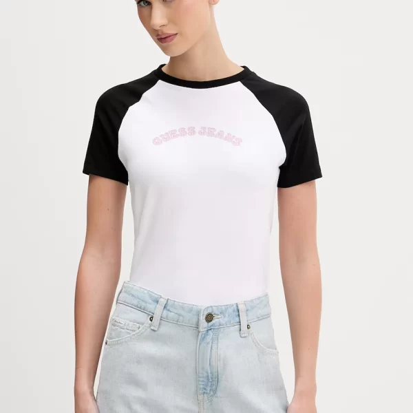 Guess Jeans t-shirt γυναικείο βαμβακερό
