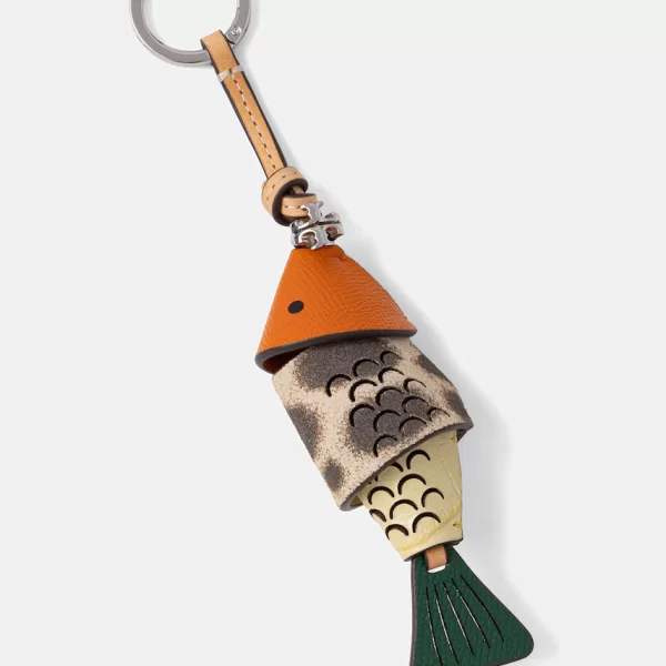 Tory Burch Tory Burch μπρελόκ γυναικείο δερμάτινο Fish Key
