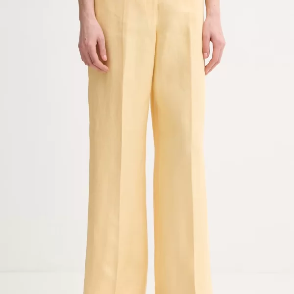 Weekend Max Mara παντελόνι γυναικείο λινό MALIZIA