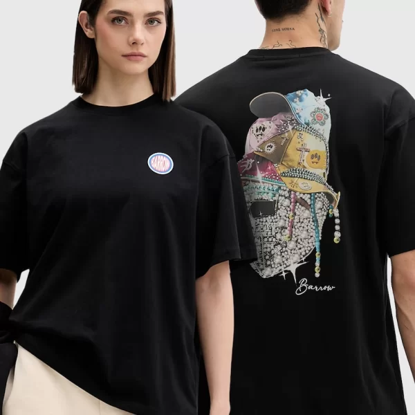 Barrow Oversize T-shirt βαμβακερό