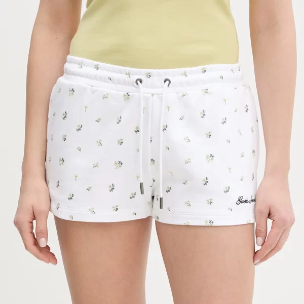 Guess Jeans σορτς γυναικεία βαμβακερά