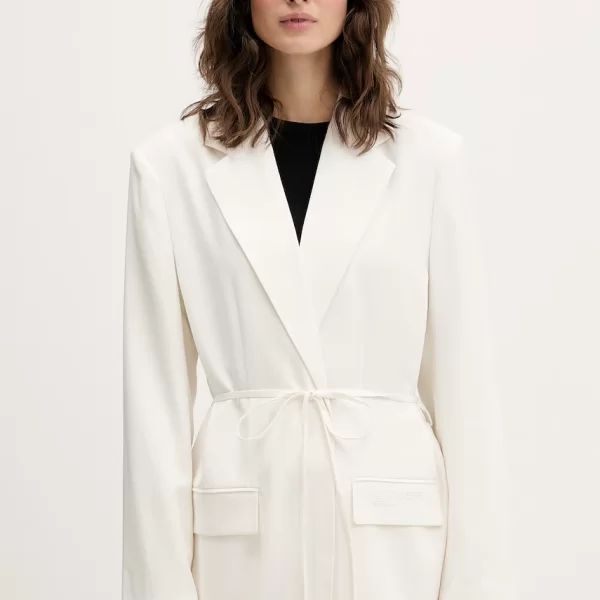 Blazer με μείγμα λινών Karl Lagerfeld Jeans