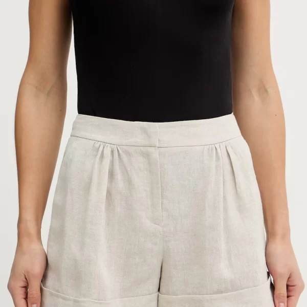 Σορτς με προσθήκη λινού Twinset