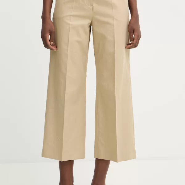 Παντελόνι με προσθήκη λινού Weekend Max Mara ZIRCONE