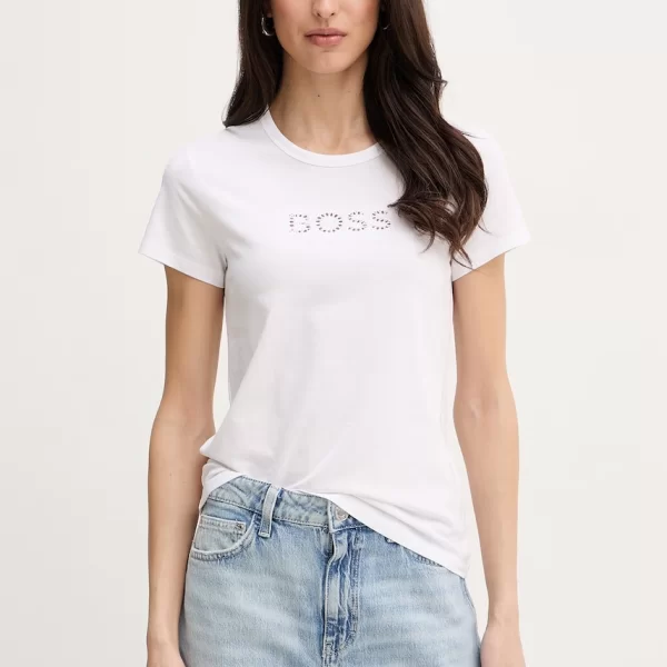 Boss Βαμβακερό μπλουζάκι BOSS Eventsa11