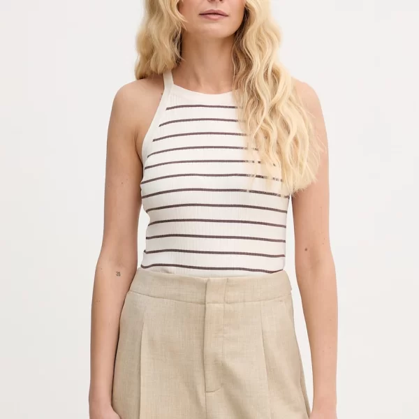 Mos Mosh τοπ γυναικείο με πρόσμιξη μεταξιού Imanja