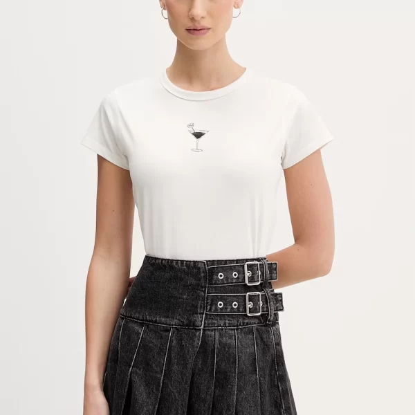 T-shirt HUGO Blue γυναικείο βαμβακερό Dichroma_B