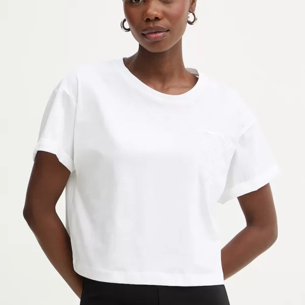 Twinset μπλουζάκι oversize γυναικείο βαμβακερό