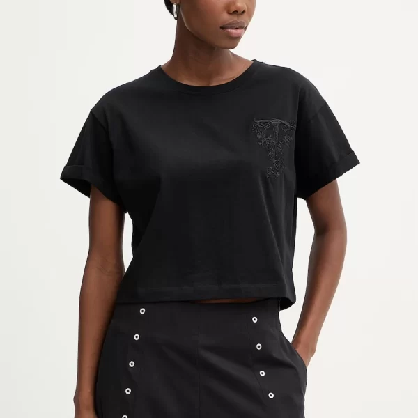 Twinset Τοπ oversize t-shirt Γυναικείο βαμβακερό