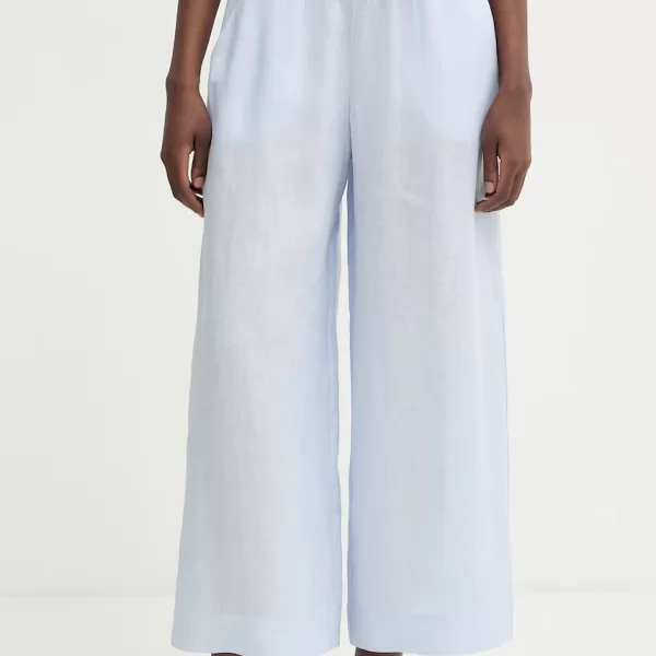 Λινό παντελόνι MM by Max Mara CANNETI