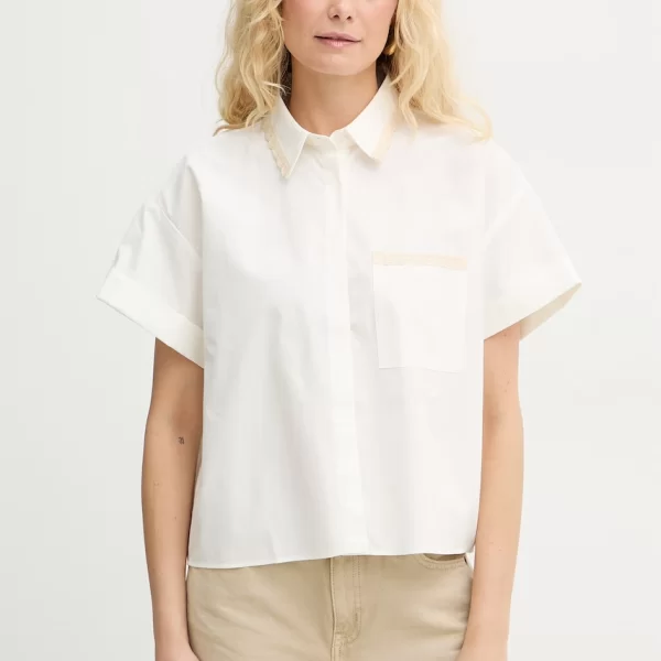 iBlues iBlues πουκάμισο γυναικείο βαμβακερό AFELIO